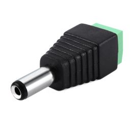Cmple 1293-N Male 2.1x5.5mm DC Power Plug Jack Adapter Connector for CCTV