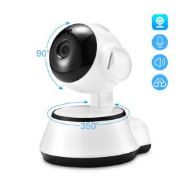 Wireless Camera; 1080P HD view; WiFi Home Indoor Camera without SDcard; 2 Way Audio Night Vision; Works with app