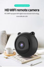 NA9 1080P HD Wifi Mini Wireless Surveillance Camera IR Infrared Night Vision Motion Detection IP Camera Home Security Small Cam built in 32GB