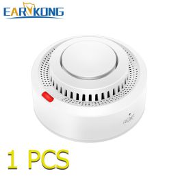 Tuya WiFi Smoke Alarm Fire Protection Smoke Detector Smokehouse Combination Fire Alarm Home Security System Firefighters (Color: 1 pcs, Ships From: China)